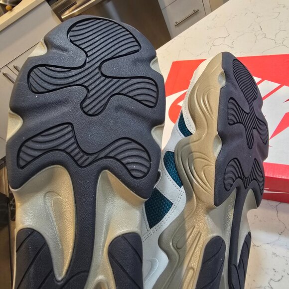 Nike Tech Hera Men's Shoes Size 10.5 FJ9532 110 LT Orewood Brown/Teal/Khaki NEW - Picture 9 of 14